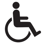 Wheelchair symbol