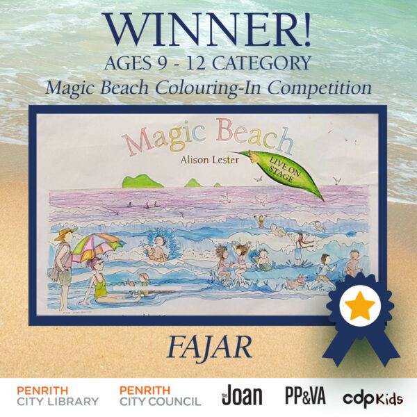 Magic Beach Colouring-In Competition Winner - Fajar