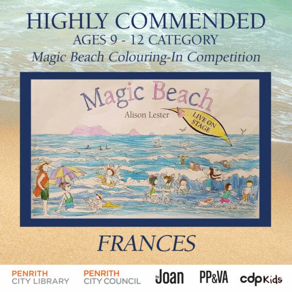 Magic Beach Colouring-In Competition - Frances