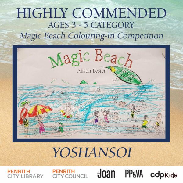Magic Beach Colouring-In Competition - Yoshansoi
