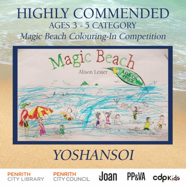 Magic Beach Colouring-In Competition - Yoshansoi