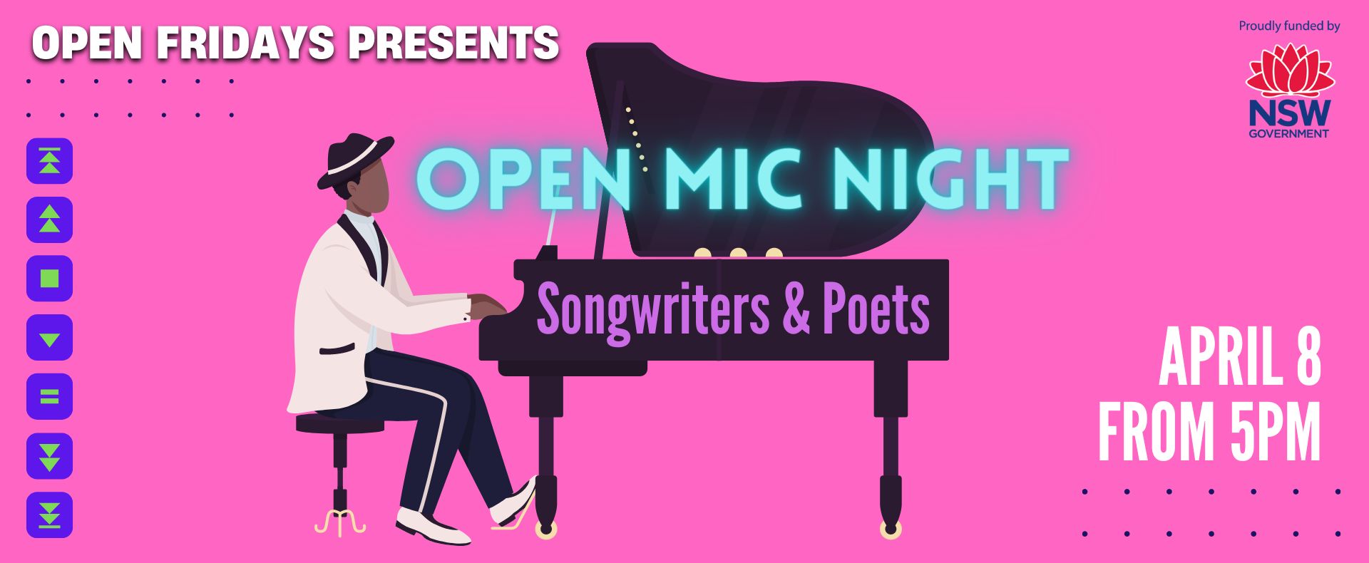 Open Mic Night: Songwriters <br> & Poets