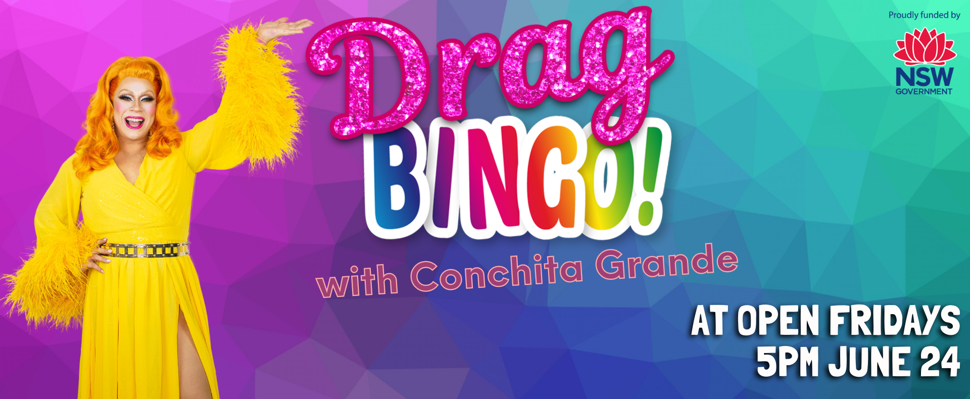 Drag Bingo with <br> Conchita Grande