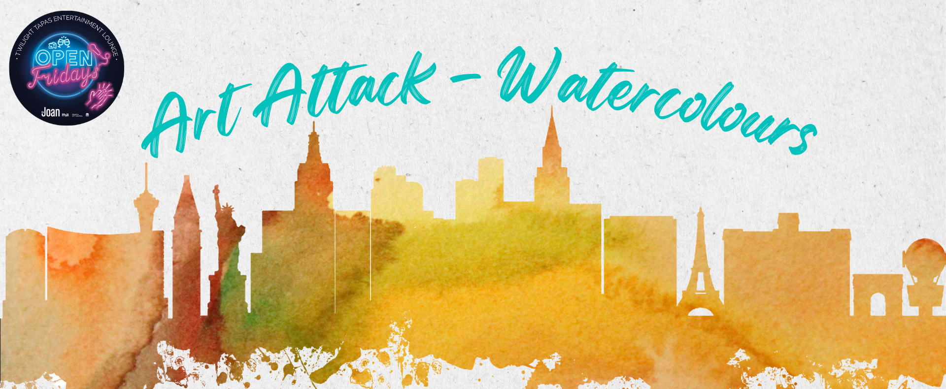 *SOLD OUT* Art Attack: Watercolours