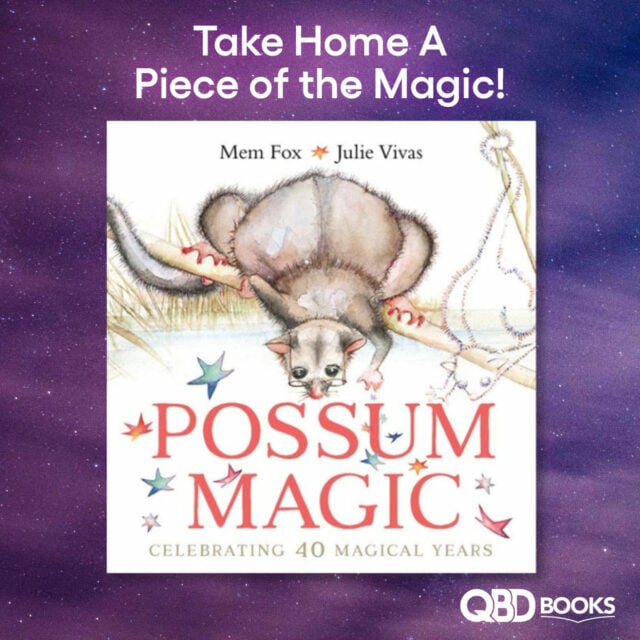 QBD Books <em>Possum Magic</em> Pop Up Book Store