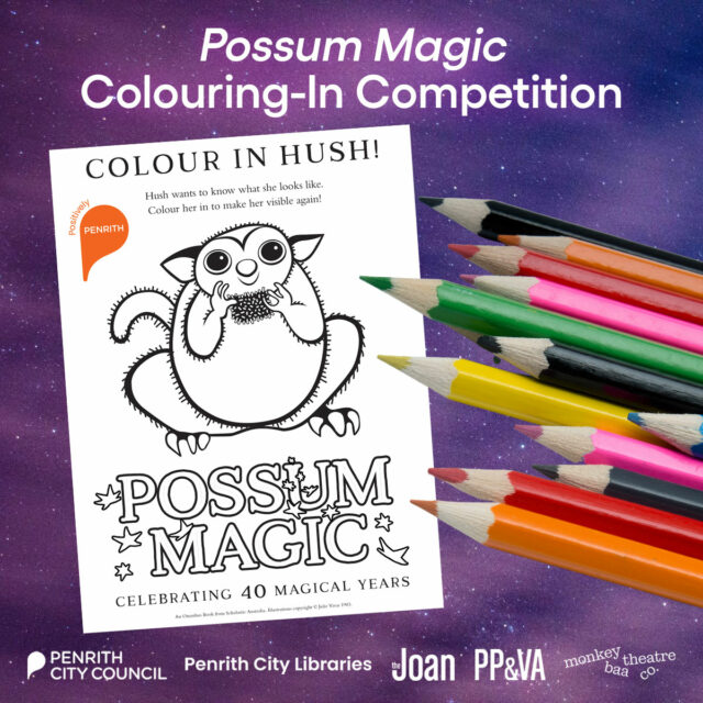 <em>Possum Magic</em> Colouring-In Competition