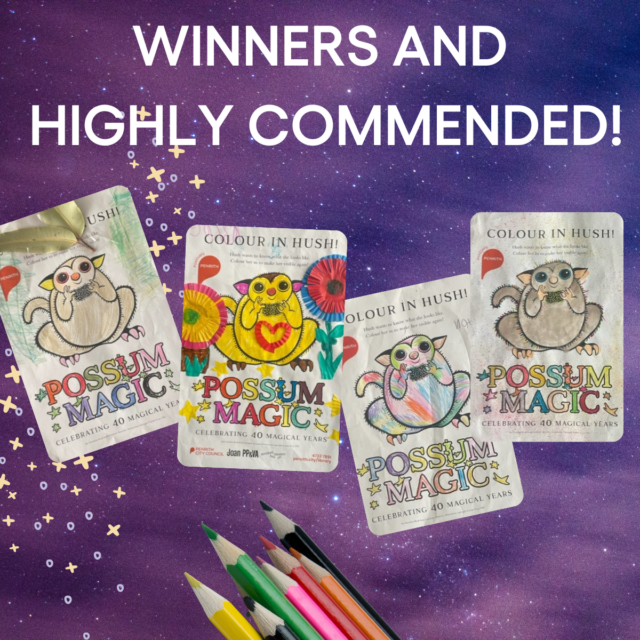 Possum Magic Colouring-In Competition WINNERS!