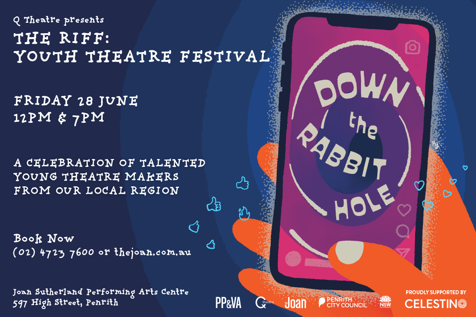 The Riff: Youth Theatre Festival 2024  – Down the Rabbit Hole