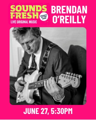 Our guest in our last SOUNDS FRESH event is not to be missed at #thejoan!  Singer-guitarist @brendanoreillymusician hits the Borland Foyer with his rich tapestry of pop, rock, blues and jazz 🎸 With his exciting original band, Brendan has performed across the Blue Mountains at Springwood Festival, Hotel Etico and Bootlegger Katoomba  Complimentary drinks included with every ticket 🎟️🍻 Book now!  #thejoan #bluemountains #westernsydney