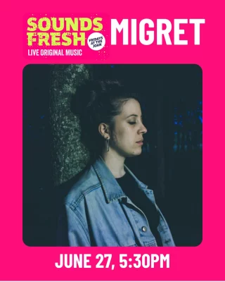 Don't miss our final SOUNDS FRESH event this coming Friday at #thejoan!  Indie-electronica band @migretmusic will be gracing the stage with their blend of intimate melodies and luminous synths 🌀 Hailing from Argentina, their music is ripe with "charming and precise ambient pop" (Indie Hoy)  Complimentary drinks included with every ticket 🎟️🥂 Book now!  #thejoan #bluemountains #westernsydney