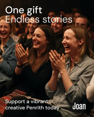THIS EOFY 🤲 Support a vibrant, creative Penrith at #thejoan before this end of financial year!  We are an independent, non-profit organisation – by donating, you will help us to:  ⭐️ Create opportunities for creatives 
⭐️ Support our community events 
⭐️ Provide arts education and lifelong learning  + much more!  All donations of $2 or more are tax deductible 💸 Donate today via link in bio!