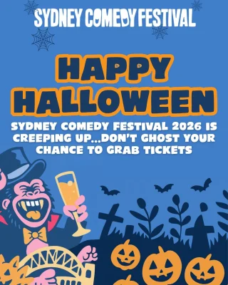 🎃 Happy Halloween from The Joan and @sydneycomedyfestival! Trick or treat yourself to a night of side-splitting laughs from the annual Gala to @heggieluke - 2026 will creep up fast 👀💥 Skip the scary movies and grab your tickets now… these laughs are to die for! Plus, stay tuned for announcements about more incredible local, Australian and world class acts heading to The Joan, Penrith for the festival soon. 🎫 Book now at the link in our bio. #SydneyComedyFestival #SCF2026 #TheJoan #Penrith #VisitPenrith @penrithcitycouncil @visitpenrith