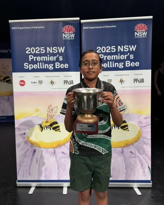 The buzz continues! 🐝 After an incredibly close and exciting final, we are thrilled to congratulate Svastik Biswas from Eastern Creek Public School, the 2025 Senior NSW Premier’s Spelling Bee Champion! 🏆🎉 Svastik secured the win with the word instrumentalist — an outstanding performance in a tough competition. 💪🧠 👏 The Hon. Courtney Houssos, MLC, Acting Education Minister, proudly presented the trophy, celebrating this remarkable achievement. A huge congratulations to all 32 Senior finalists for their focus, dedication, and incredible spelling skills — you were all truly inspiring! 🙌📚 #TheJoanPenrith #WesternSydneyArts #NSWSpellingBee #SeniorChampion #InspiringTalent #EducationAndArts #ABCSydney #ACCOBrandsAustralia #MacquarieDictionary #TheArtsUnit @theartsunit @macquariedictionary @penrithcitycouncil @visitpenrith @visitwesternsydney @abcinsydney
