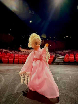We went digging through the archives and uncovered a true treasure; an iconic Joan Sutherland doll! She enjoyed a grand tour of the venue in all its present-day glory, plus a sneak peek behind the scenes [yes, even OH&S!]  Scroll to the end to learn more about the legendary Australian theatre icon who inspired our name - Dame Joan Sutherland 🎭