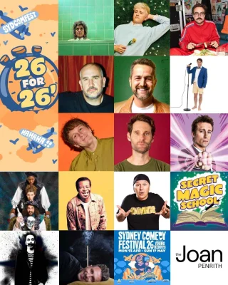 One hour to go until $26 tickets are gone!  If you haven't snapped up tickets for your favourite act, you had better hurry - the clock is ticking! 26for26 finishes at 1pm today. https://www.thejoan.com.au/event-genre/comedy/