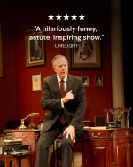 Jonathan Biggins returns as Paul Keating 🚨  Don’t miss Jonathan Biggins, co-creator and star of The Wharf Revue and one of Australia’s finest comic actors, as he transforms into the former PM this August.  The critics love it & so will you!  🧑‍⚖️ The Gospel According to Paul
📅 13 - 15 August 2026
📍Q Theatre
🎟️ Book via the link in our bio!