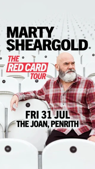 Marty Sheargold takes the stage at The Joan for one night only in Penrith! 🗓️ Friday 31 July | 8:00pm
🎟️ Tickets going fast! Don’t miss it.
🔗 Book at the link in bio